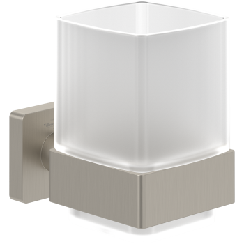 - Villeroy&Boch Elements-Striking uchwyt ze szklanką, brushed nickel matt TVA15201900064 - TVA15201900064 - Łazienki Szydłowski