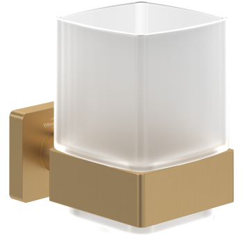 - Villeroy&Boch Elements-Striking uchwyt ze szklanką, brushed gold TVA15201900076 - TVA15201900076 - Łazienki Szydłowski