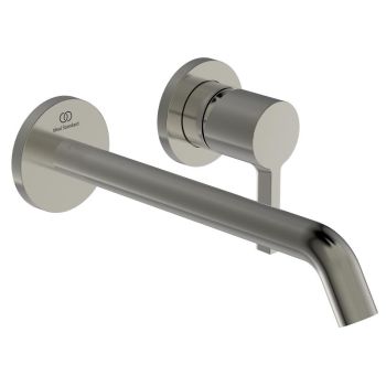  - Ideal Standard Joy bateria umywalkowa ścienna, element zewnetrzny 22,5 cm silver storm A7379GN - A7379GN - Łazienki Szydłowski