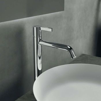 - Ideal Standard Joy bateria umywalkowa wysoka bez zestawu odpływowego, chrom BC782AA - BC782AA - Łazienki Szydłowski
