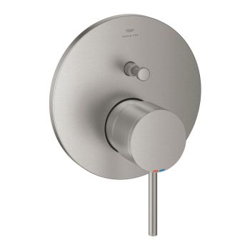  - GROHE- Atrio Jednouchwytowa bateria do obsługi dwóch wyjść wody stal nierdzewna 24355DC0 - 24355DC0 - Łazienki Szydłowski