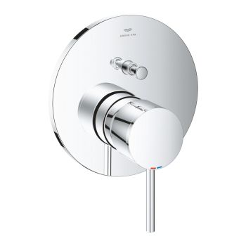  - GROHE-Atrio Jednouchwytowa bateria do obsługi dwóch wyjść wody chrom 24355000 - 24355000 - Łazienki Szydłowski