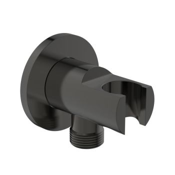 - Ideal Standard Idealrain kolanko przyłączeniowe z uchwytem prysznicowym, magnetic grey BC807A5 - BC807A5 - Łazienki Szydłowski