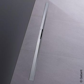 - GEBERIT CleanLine 50 Rynna zbiorcza odpływu liniowego do natrysków, 90cm kolor stal nierdzewna szczotkowana 154446KS1 - 154.446.KS.1 - Łazienki Szydłowski