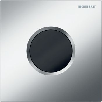  - GEBERIT Elektroniczny zawór spłukujący do pisuaru, zasilanie 230V, Typ 01, chrom-mat, easy-to-clean 116021JQ5 - 116.021.JQ.5 - Łazienki Szydłowski