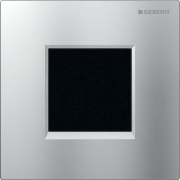  - GEBERIT Elektroniczny zawór spłukujący do pisuaru, zasilanie 230V, Typ 30, chrom mat, easy-to-clean 116027JQ1 - 116.027.JQ.1 - Łazienki Szydłowski