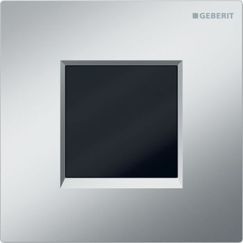  - GEBERIT Elektroniczny zawór spłukujący do pisuaru, zasilanie bateryjne, Typ 30, chrom mat, easy-to-clean 116037JQ1 - 116.037.JQ.1 - Łazienki Szydłowski