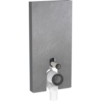 - GEBERIT Moduł sanitarny Monolith Plus do WC stojącego, H101, imitacja betonu, boki czarny 131203007 - 131.203.00.7 - Łazienki Szydłowski