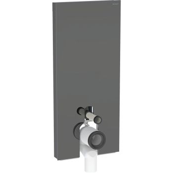 - GEBERIT Moduł sanitarny Monolith Plus do WC stojącego, H114, lava, boki czarne 131233JK7 - 131.233.JK.7 - Łazienki Szydłowski