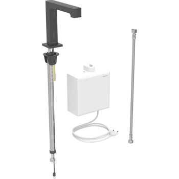 - GEBERIT Brenta Bateria umywalkowa czarny mat 116171141 - 116.171.14.1 - Łazienki Szydłowski