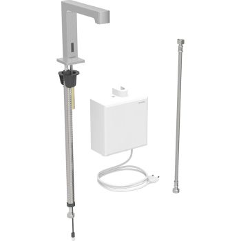 - GEBERIT Brenta Bateria umywalkowa stal nierdzewna 116171SN1 - 116.171.SN.1 - Łazienki Szydłowski