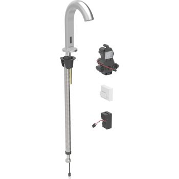  - GEBERIT Piave Bateria umywalkowa stal nierdzewna 116182SN1 - 116.182.SN.1 - Łazienki Szydłowski