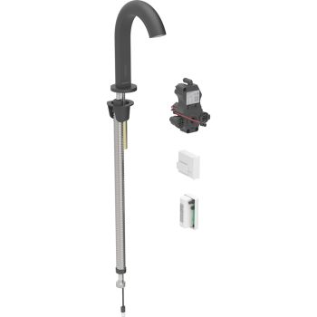  - GEBERIT Piave Bateria umywalkowa czarny mat 116186141 - 116.186.14.1 - Łazienki Szydłowski