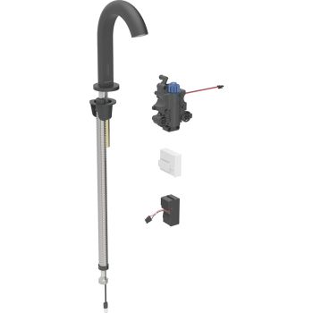  - GEBERIT Piave Bateria umywalkowa czarny mat 116187141 - 116.187.14.1 - Łazienki Szydłowski