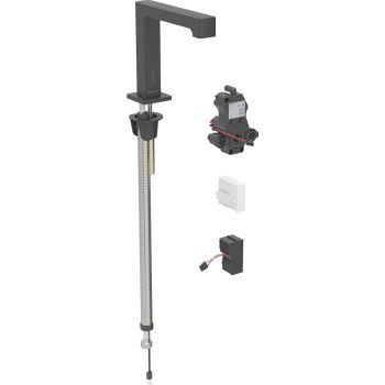 - GEBERIT Brenta Bateria umywalkowa czarny mat 116191141 - 116.191.14.1 - Łazienki Szydłowski