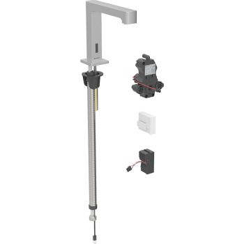 - GEBERIT Brenta Bateria umywalkowa stal nierdzewna 116191SN1 - 116.191.SN.1 - Łazienki Szydłowski