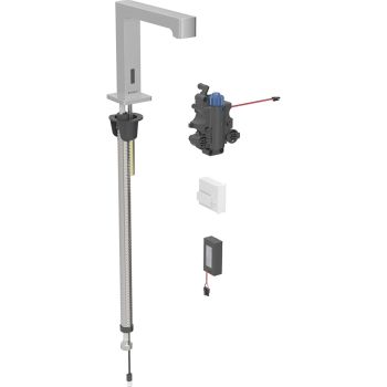- GEBERIT Brenta bateria umywalkowa kolor stal nierdzewna 116198SN1 - 116.198.SN.1 - Łazienki Szydłowski