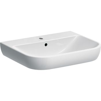 - GEBERIT Smyle Umywalka 60 x 48 cm biały połysk 500228011 - 500.228.01.1 - Łazienki Szydłowski