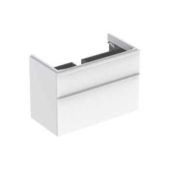  - GEBERIT Smyle Square Szafka pod umywalkę, 88,4 x 47 cm kolor biały połysk 500354001 - 500.354.00.1 - Łazienki Szydłowski