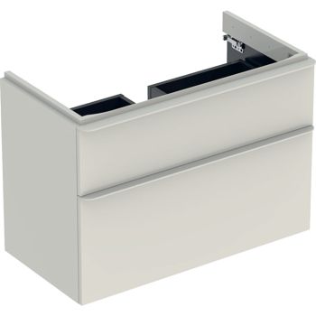  - GEBERIT Smyle Square Szafka pod umywalkę, 88,4 x 47 cm kolor szary piaskowy 500354JL1 - 500.354.JL.1 - Łazienki Szydłowski