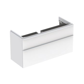  - GEBERIT Smyle Square Szafka pod umywalkę, 118,4x47 cm kolor biały połysk 500355001 - 500.355.00.1 - Łazienki Szydłowski