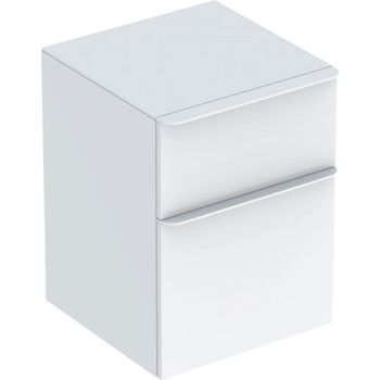  - GEBERIT Smyle Square Szafka boczna 45 x 47 cm kolor biały połysk 500357001 - 500.357.00.1 - Łazienki Szydłowski