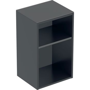 - GEBERIT Smyle Square Szafka boczna otwarta 36 x 29,9 cm kolor lava 500358JK1 - 500.358.JK.1 - Łazienki Szydłowski