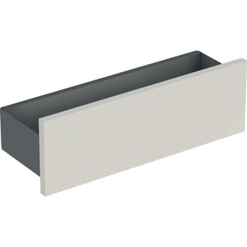 - GEBERIT Smyle Square Półka ścienna 45 x 15 cm, otwarta, kolor szary piaskowy 500362JL1 - 500.362.JL.1 - Łazienki Szydłowski