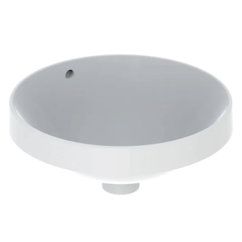 - GEBERIT Variform Umywalka wpuszczana w blat, okrągła, 40 cm biały połysk 500700012 - 500.700.01.2 - Łazienki Szydłowski