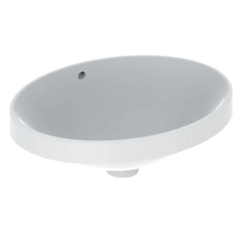 - GEBERIT Variform Umywalka wpuszczana w blat, owalna, 50 x 40 cm biały połysk 500708012 - 500.708.01.2 - Łazienki Szydłowski