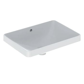 - GEBERIT Variform Umywalka wpuszczana w blat, prostokątna, 55 x 40 cm biały połysk 500736012 - 500.736.01.2 - Łazienki Szydłowski