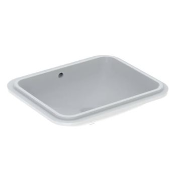 - GEBERIT Variform Umywalka podblatowa, prostokątna, 58 x 49 cm biały połysk 500764012 - 500.764.01.2 - Łazienki Szydłowski
