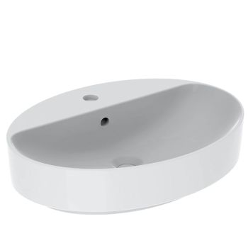 - GEBERIT Variform Umywalka nadblatowa 60 x 45 cm biały połysk 500772012 - 500.772.01.2 - Łazienki Szydłowski