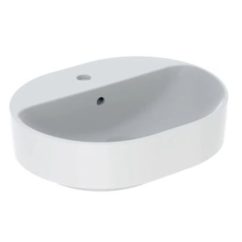 - GEBERIT Variform Umywalka nablatowa 50 x 40 cm biały połysk 500775012 - 500.775.01.2 - Łazienki Szydłowski