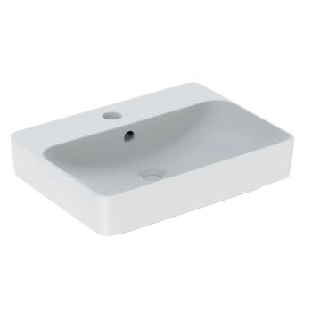 - GEBERIT Variform Umywalka nablatowa 60 x 45 cm biały połysk 500780012 - 500.780.01.2 - Łazienki Szydłowski