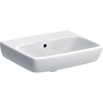  - GEBERIT Selnova Square Umywalka kompaktowa 50 x 42 cm biały połysk 500301017 - 500.301.01.7 - Łazienki Szydłowski