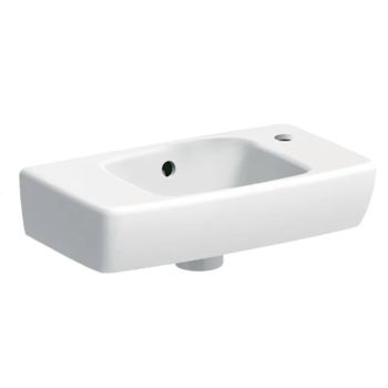  - GEBERIT Selnova Compact Umywalka kompaktowa 45 x 25 cm biały połysk 500318015 - 500.318.01.5 - Łazienki Szydłowski