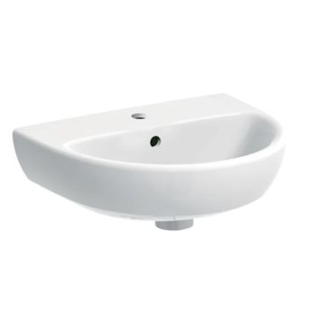  - GEBERIT Selnova Umywalka kompaktowa 45 x 37 cm biały połysk 500324017 - 500.324.01.7 - Łazienki Szydłowski