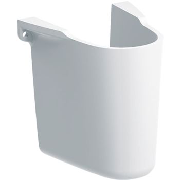 - GEBERIT Selnova Półpostument 27,5 x 28,5 cm biały połysk 500329017 - 500.329.01.7 - Łazienki Szydłowski