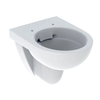  - GEBERIT Selnova Compact Wisząca miska WC, lejowa, 35,5 x 48 cm, krótka, Rimfree biała 500349011 - 500.349.01.1 - Łazienki Szydłowski