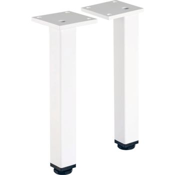 - GEBERIT Selnova Square Zestaw nóg, H19,7 - 20,5 cm, biały 501423011 - 501.423.01.1 - Łazienki Szydłowski