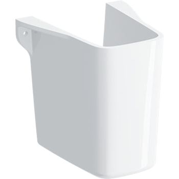  - GEBERIT Selnova Square Półpostument do umywalki kompaktowej, 25 x 25,1 cm biały połysk 501477007 - 501.477.00.7 - Łazienki Szydłowski