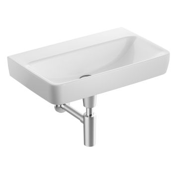  - GEBERIT Selnova Compact Umywalka 65 x 40 cm biały połysk 501893007 - 501.893.00.7 - Łazienki Szydłowski