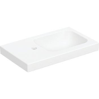  - GEBERIT iCon Light Umywalka kompaktowa, 53 x 31 cm, bez przelewu, z otworem na baterie biały mat 501833JT1 - 501.833.JT.1 - Łazienki Szydłowski