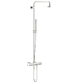  - GROHE-Rainshower System 210 zestaw natryskowy chrom 27032001 - 27032001 - Łazienki Szydłowski