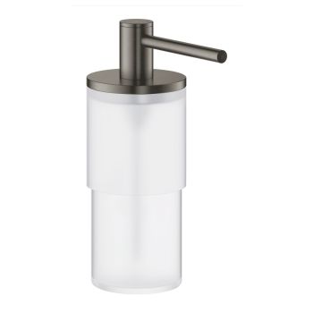 - GROHE-Atrio Dozownik brushed hard graphite 40886AL0 - 40886AL0 - Łazienki Szydłowski