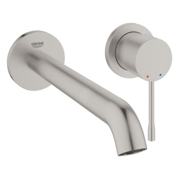  - GROHE-Essence bateria umywalkowa ścienna z długa wylewką 23cm stal nierdzewna 29193DC1 - 29193DC1 - Łazienki Szydłowski