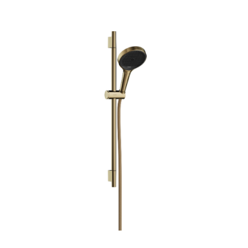 - HANSGROHE Rainfinity Zestaw prysznicowy z drążkiem 65 cm, złoty optyczny polerowany 28745990 - 28745990 - Łazienki Szydłowski