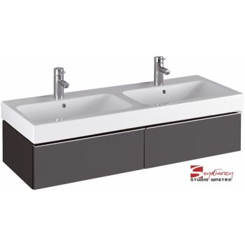  - GEBERIT ICON Szafka wisząca podumywalkowa 118,4 x 47,6 cm lava mat 502314JK1 - 502.314.JK.1 - Łazienki Szydłowski