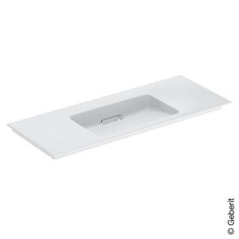 - Geberit ONE umywalka meblowa 120 x 48 cm biały połysk z KeraTect, 505016001 - 505.016.00.1 - Łazienki Szydłowski